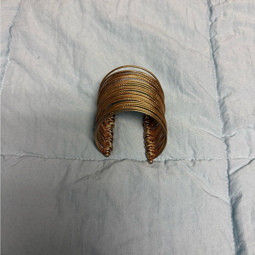 Elegant Gold Cuff Bracelet